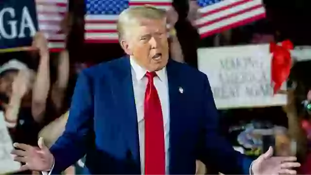 Awkward moment Donald Trump gets laughed at in own Town Hall after making bizarre claim about presidency
